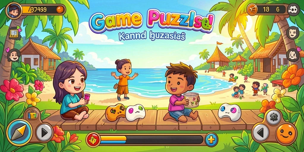 pisang123 - Tangkapan layar menunjukkan level baru yang menantang.